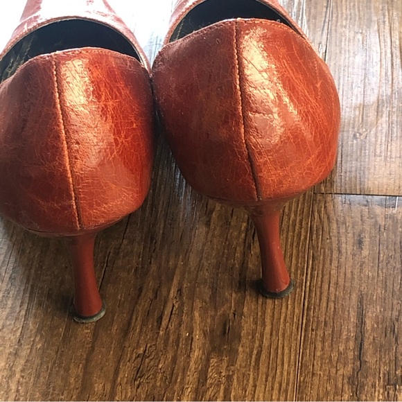 Women’s Rust colored Stiletto Shoes - Picture 2 of 6